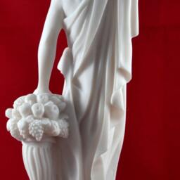 Marble Cast Dionysus Statue - Greek God Of Wine - 10 Inch - thumbnail 4