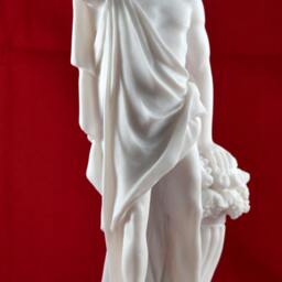 Marble Cast Dionysus Statue - Greek God Of Wine - 10 Inch - thumbnail 2