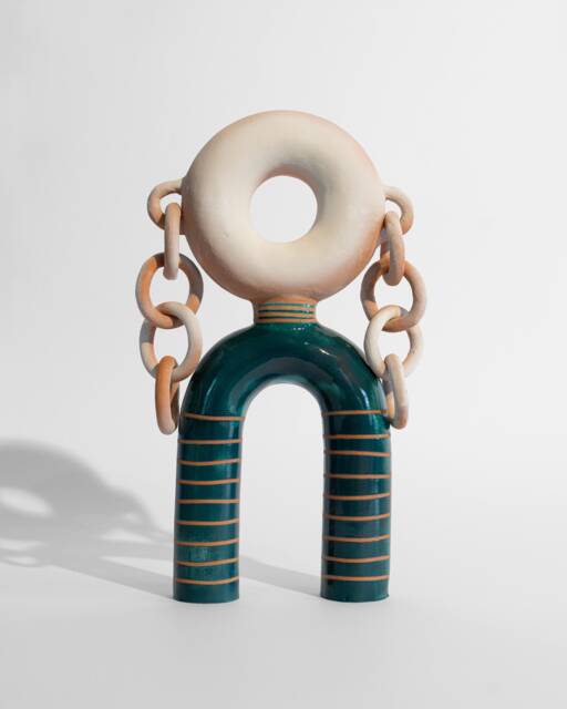 Ceramic Sculpture Portale 0038 - Minimalist Design Home Furniture & Decor Handmade in Italy - image 1