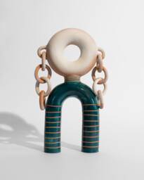 Ceramic Sculpture Portale 0038 - Minimalist Design Home Furniture & Decor Handmade in Italy