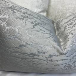 Hamlet Luxury Rectangle Cushion Cover, Dove - Grey Pillow Cover - thumbnail 3