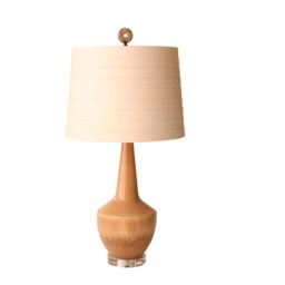 Fossil Coral Lamp Finials On Bronze Hardware in Beachy Tones - A Single Topper Or Matching Pair - thumbnail 2