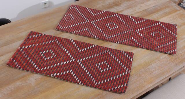 "Set Of 2 Pcs, Kilim Pillow Cover, Vintage Pillow, 13.39"" X 29.53" - image 1