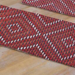 "Set Of 2 Pcs, Kilim Pillow Cover, Vintage Pillow, 13.39"" X 29.53" - thumbnail 3