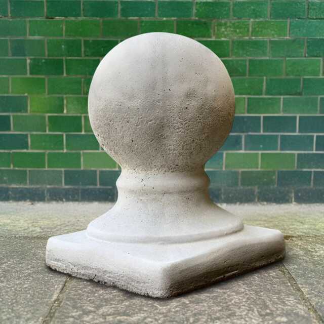 Outdoor Large Ball Sculpture Concrete Statue Cement Decoration Stone Ornament Handmade Figurine Lover Gift Yard Art - image 1
