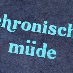 Decorative Cushion Pillow Chronisch M??de Pillowcase 40x40cm Miniblings - thumbnail 2