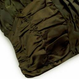 "Decorative Olive Green Euro Size Pillow Cover 24""x24""/26""x26" - thumbnail 2