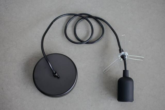 Customizable Hardwired Pendant Light Kit - Diy Ceiling Fixture - image 1