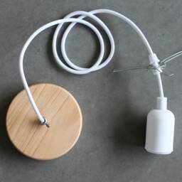 Customizable Hardwired Pendant Light Kit - Diy Ceiling Fixture - thumbnail 4