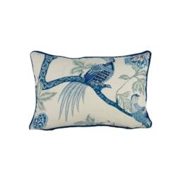 Schumacher - Arbre Chinois Porcelain Classic English Antique Chinoiserie Cushion Cover Handmade Throw Pillow Designer Home Decor - thumbnail 4