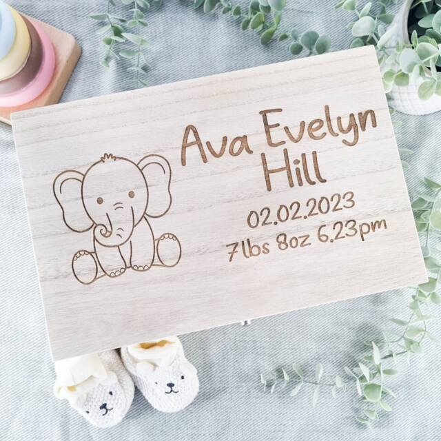 Baby Memory Keepsake Box - image 1