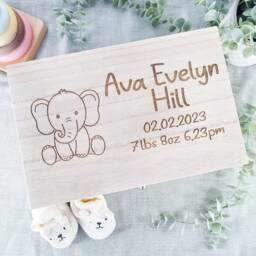 Baby Memory Keepsake Box - thumbnail 1