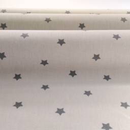 Grey White Cotton Nursery Children Fabric By The Metre - thumbnail 2