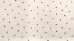 Grey White Cotton Nursery Children Fabric By The Metre - thumbnail 1
