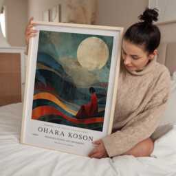 Ohara Koson, Koson Poster, Print, Japanese Wall Art, Japandi, Japandi Art - thumbnail 2