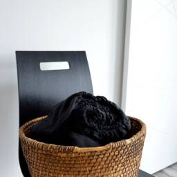 Linen Sheet Set, Black Linen Bedding, 2 Pillowcase & Set - thumbnail 4