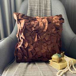 "Decorative Ruffles Sofa Cushion 16""x16" - thumbnail 2