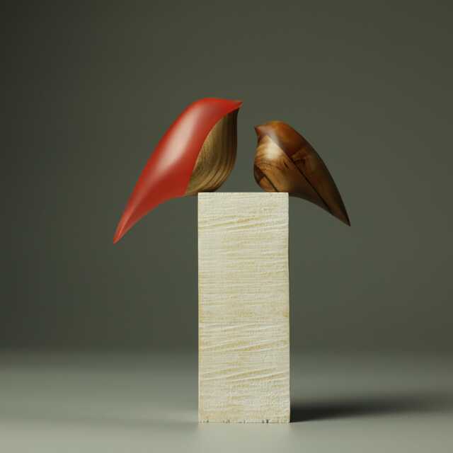 Duo Love Birds - 82B - image 1