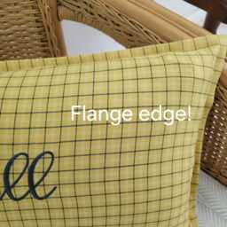 Thankfull Gingham Pillow Cover, Autumn Fall Pillow, Thanks Giving - thumbnail 3