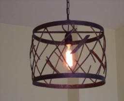 Wrought Iron Chandelier - Bango