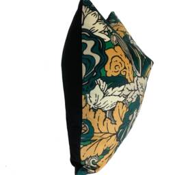 Sanderson Forbidden Fruit Absinthe Velvet Cushion Cover Pillow - thumbnail 2