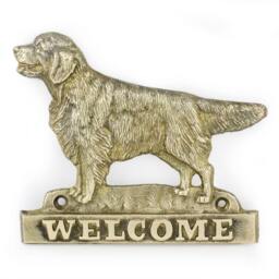 Golden Retriever, Dog Welcome, Hanging Decoration, Limited Edition, Artdog - thumbnail 2