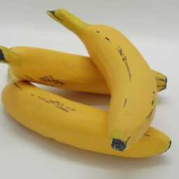 Ceramic Banana Handmade Realistic - 1 Pc Natural Size, Home Decor, Gift - thumbnail 3