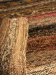 Brown Squish Bedspread Or Afghan