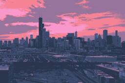 18Th Street5x7Print With 8x10 Mat Board - New - thumbnail 1