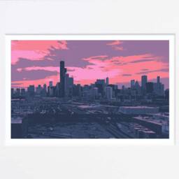 18Th Street5x7Print With 8x10 Mat Board - New - thumbnail 2