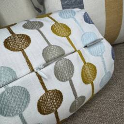 "Scandi Cushion, Decorative Bolster 16"" X 6" - thumbnail 4