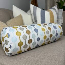 "Scandi Cushion, Decorative Bolster 16"" X 6" - thumbnail 3