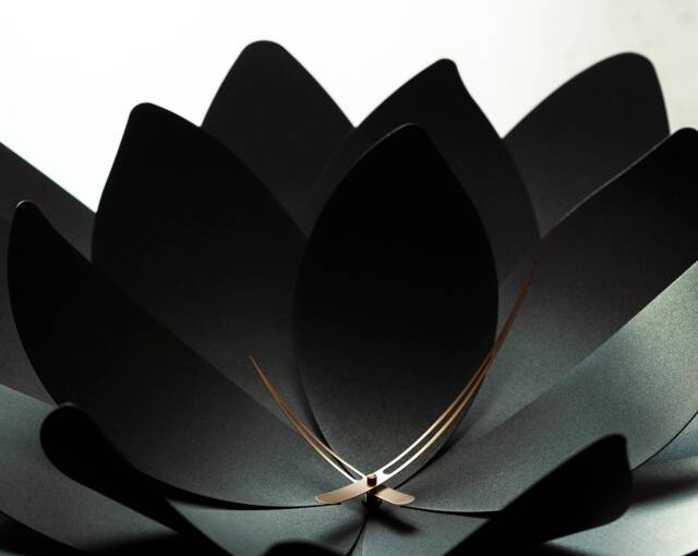 Lotus Flower Wall Clock, Extra Large 35 - image 1