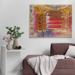 The Opera By Raoul Dufy - Wrapped Framed Canvas Rolled Photo/Poster Print - thumbnail 2