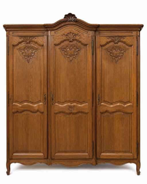 Beautiful Vintage Original French Louis Xv Wardrobe - image 1