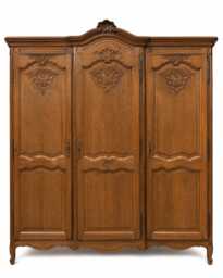 Beautiful Vintage Original French Louis Xv Wardrobe