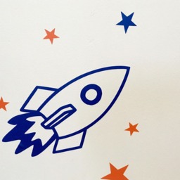 Outer Space Wall Stickers, Stars Planets Rocket Astronaut Decals, Peel & Stick Removable Vinyl Accent Wall/Ceiling Nursery Kids Room - thumbnail 2