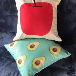 Red Apple Decorative Pillow Covers - thumbnail 2