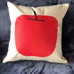 Red Apple Decorative Pillow Covers - thumbnail 3