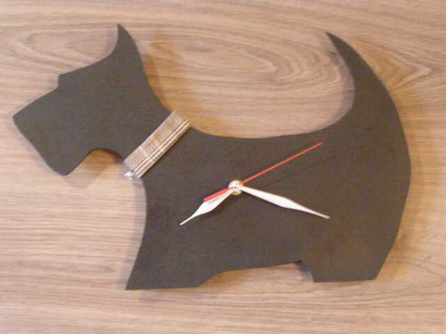 Scottish Terrier Dog - Dog Wall Clock - image 1