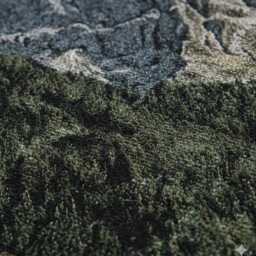 Woven Blanket, Mountain Village Tapestry, Alpine Scene Throw, Dolomites Landscape, Cabin Core Decor, Rustic Wall Hanging, European Scenery - thumbnail 2