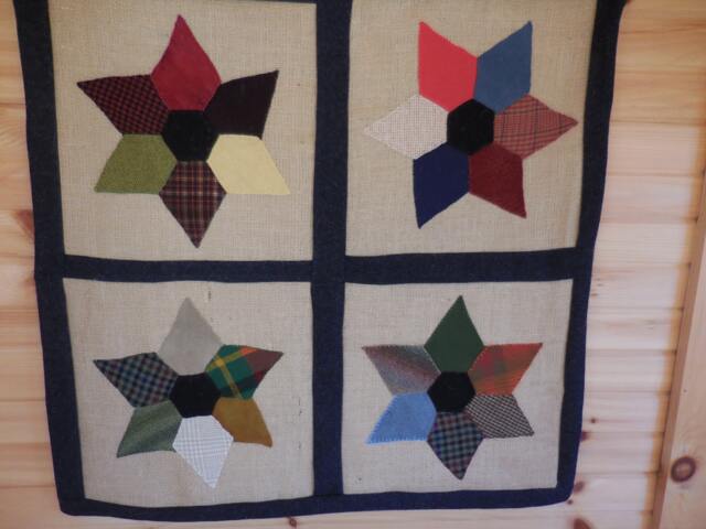 stars Table Topper Or Wall Hanging - image 1