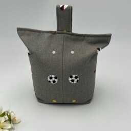 Sports Balls Door Stop, Football, Rugby, Sophie Allport, Children's Decor, Filled - thumbnail 3
