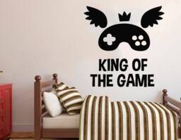 Gamer Wall Decal Video Game Controller Art 2869 - thumbnail 1