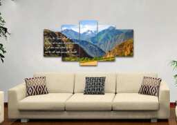 Proverbs 35-6 #21 Niv Trust in The Lord Bible Verse Canvas - Christian Scripture Religious Wall Art Home Decor Paintings - thumbnail 1