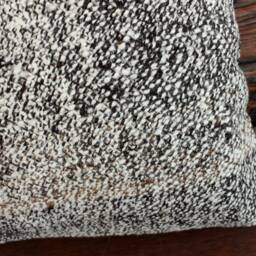 Vintage Kilim Pillow Cover - Handwoven Wool With Brocade Motif - thumbnail 3