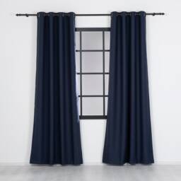 Custom Size Linen Look Blackout Curtains, Drapes For Living Room Nursery Cafes Bedrooms, Thermal Soundproof Fabric, Short Long Wide Sizes - thumbnail 3