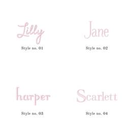 "Heirloom Bunny Lovey - Personalized Gift Organic Cotton + Liberty Of London ""Elizabeth" - thumbnail 2