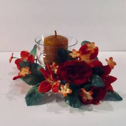 Dainty Glass Candle Holder With Votive - Smells Wonderful - Giftable - thumbnail 4