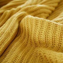 Set Of 6 Ochre Yellow Cushion Covers 18 X 18 - thumbnail 3
